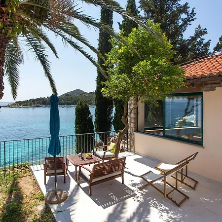 アパート Villa Mirjana - One Bedroom Apartment With Terrace And Sea View Naran A